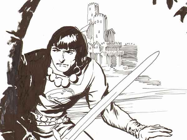 Prince Valiant Sketches